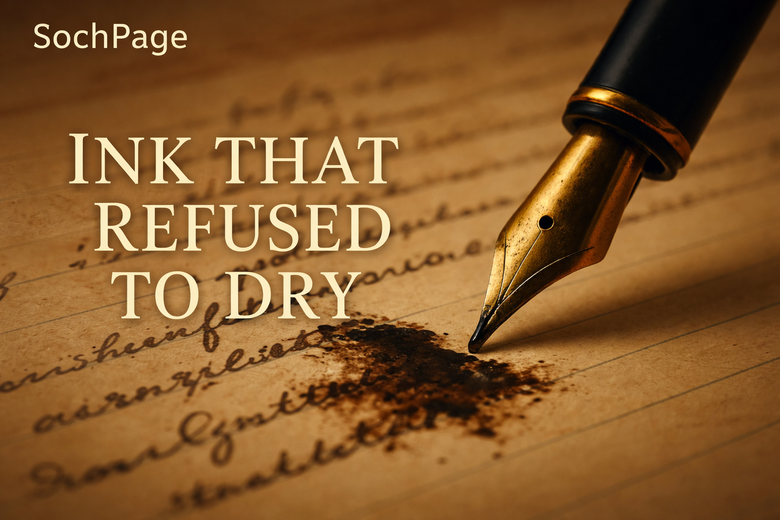 The Man Who Could Only Apologize