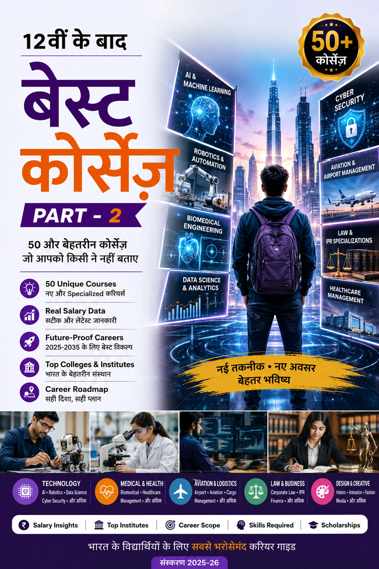 12वीं के बाद बेस्ट कोर्सेज़ — Part 2 cover